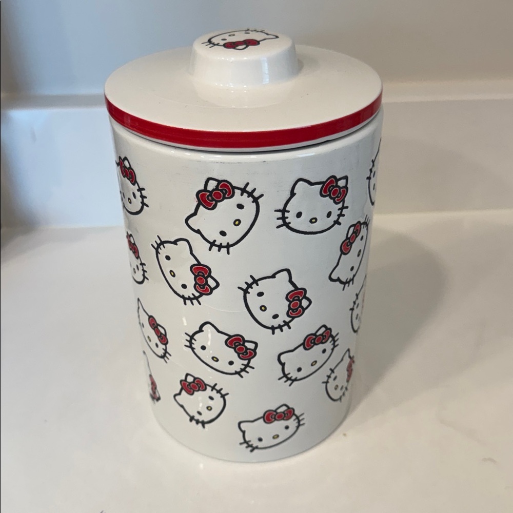 Sanrio Hello Kitty Ceramic Canister - Picture 2 of 5